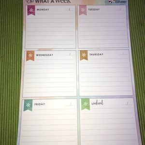 Erin Condren Weekly Note Pad